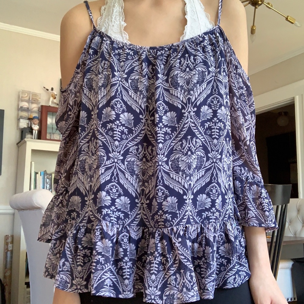 Forever 21 Off the Shoulder Top with straps